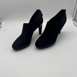 Mootsies Tootsies Black Heeled Boots